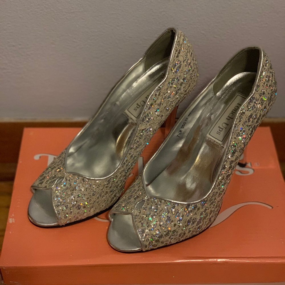 Silver heels